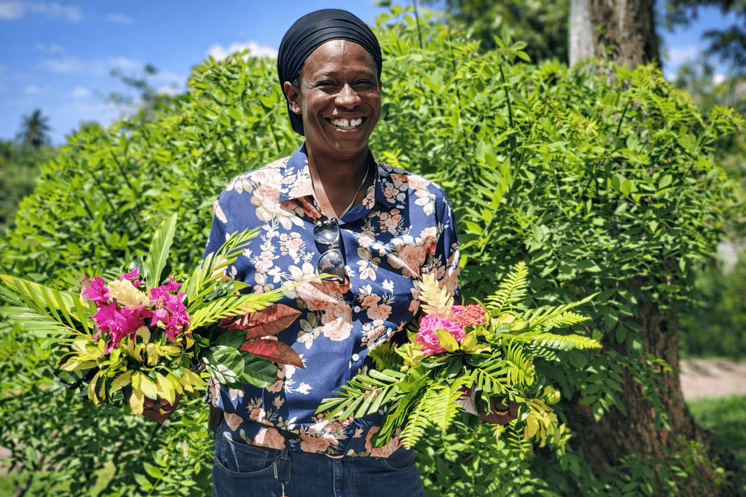 All smiles for a job that puts smiles on the faces of others